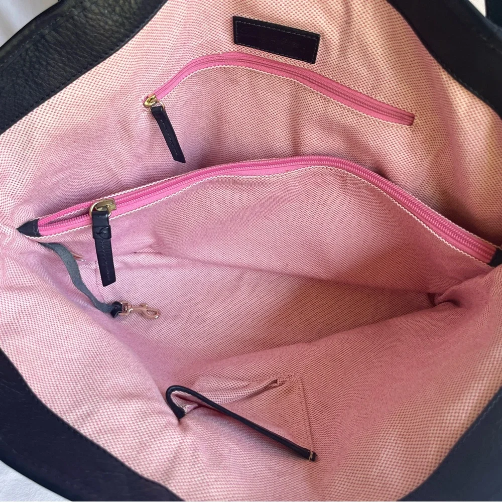 Dooney & Bourke Black Leather Kristen Tote - Picture 9 of 16